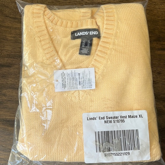 Lands' End Sweaters Lands End Sweater Vest New Poshmark